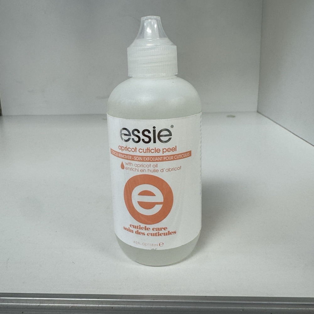 Essie Apricot Cuticle‎ Peel Remover With Apricot Extract 4 Oz Cuticle Remover